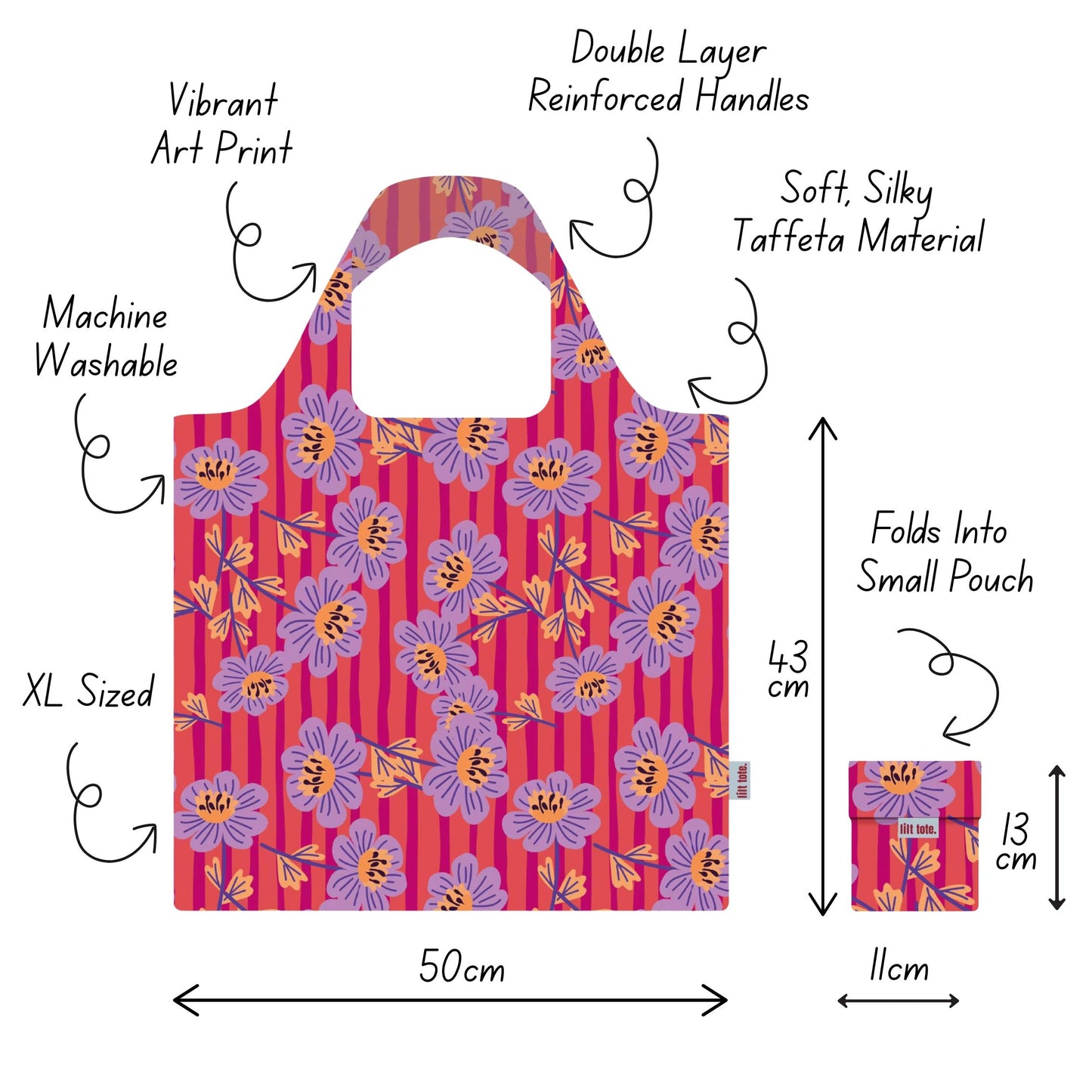 Whimsy Shopper Cherry Blossom