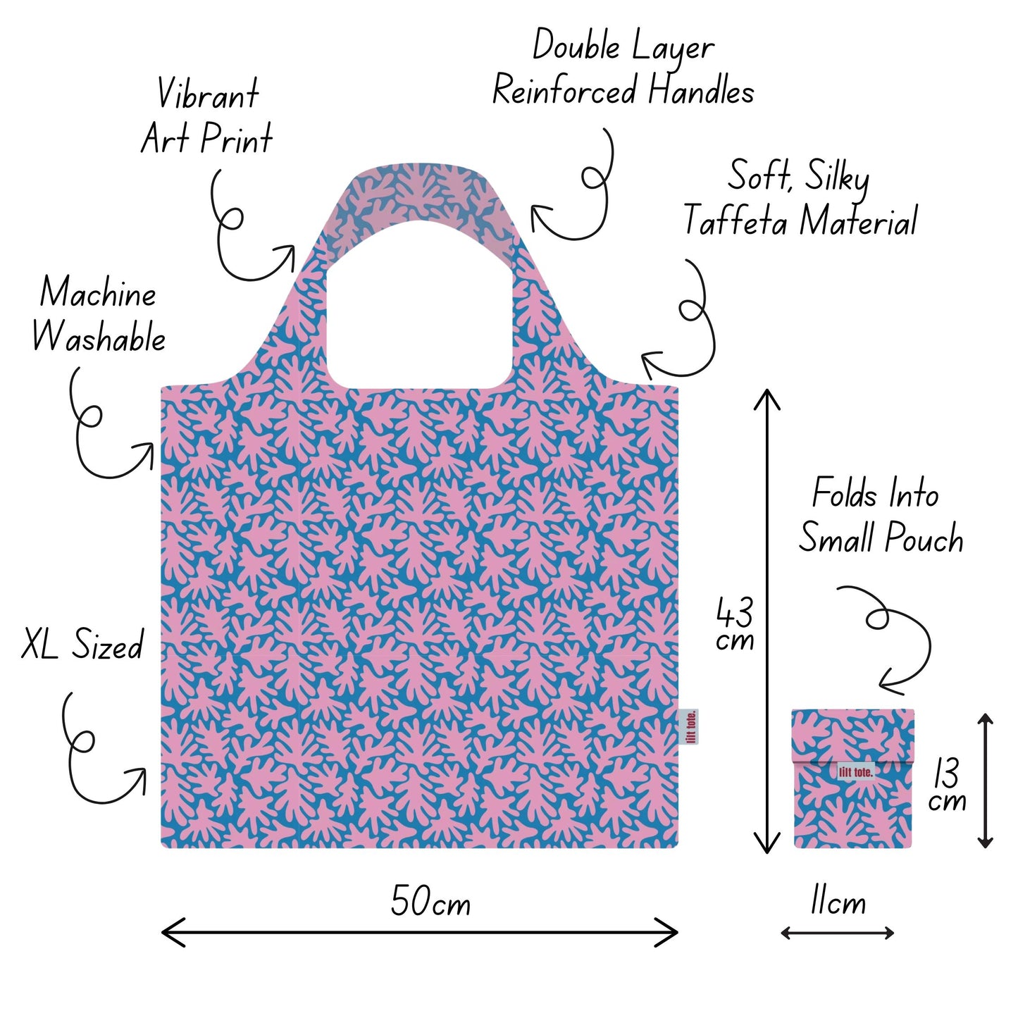 Whimsy Shopper Coral Clay