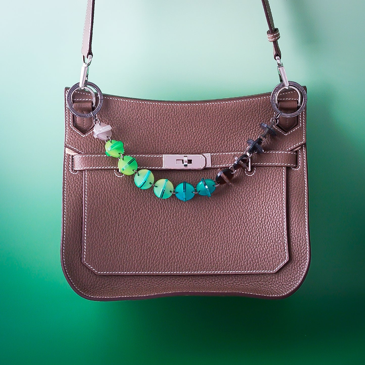 BonBon Pop Bag Charm Necklace Forest