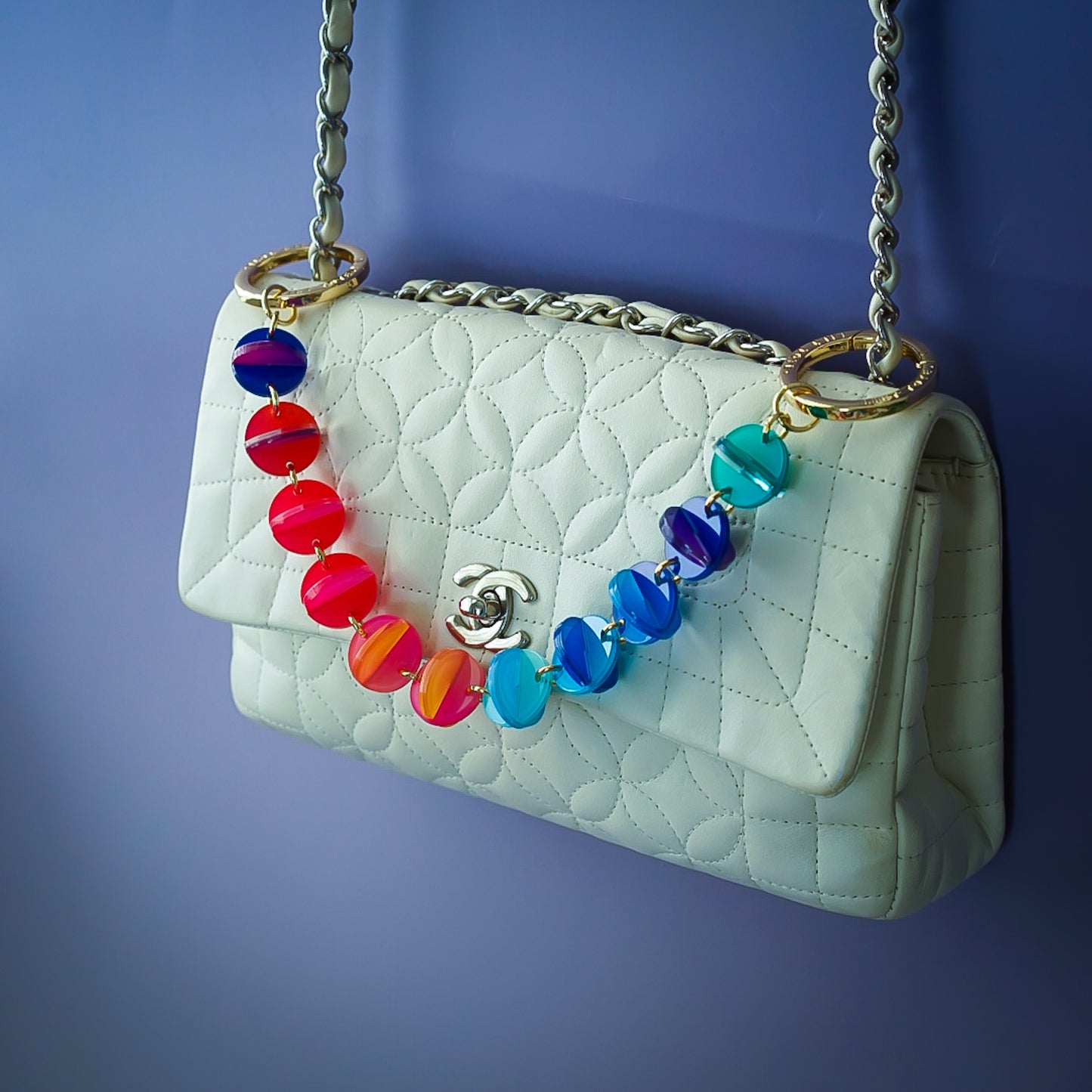 BonBon Pop Bag Necklace Berry