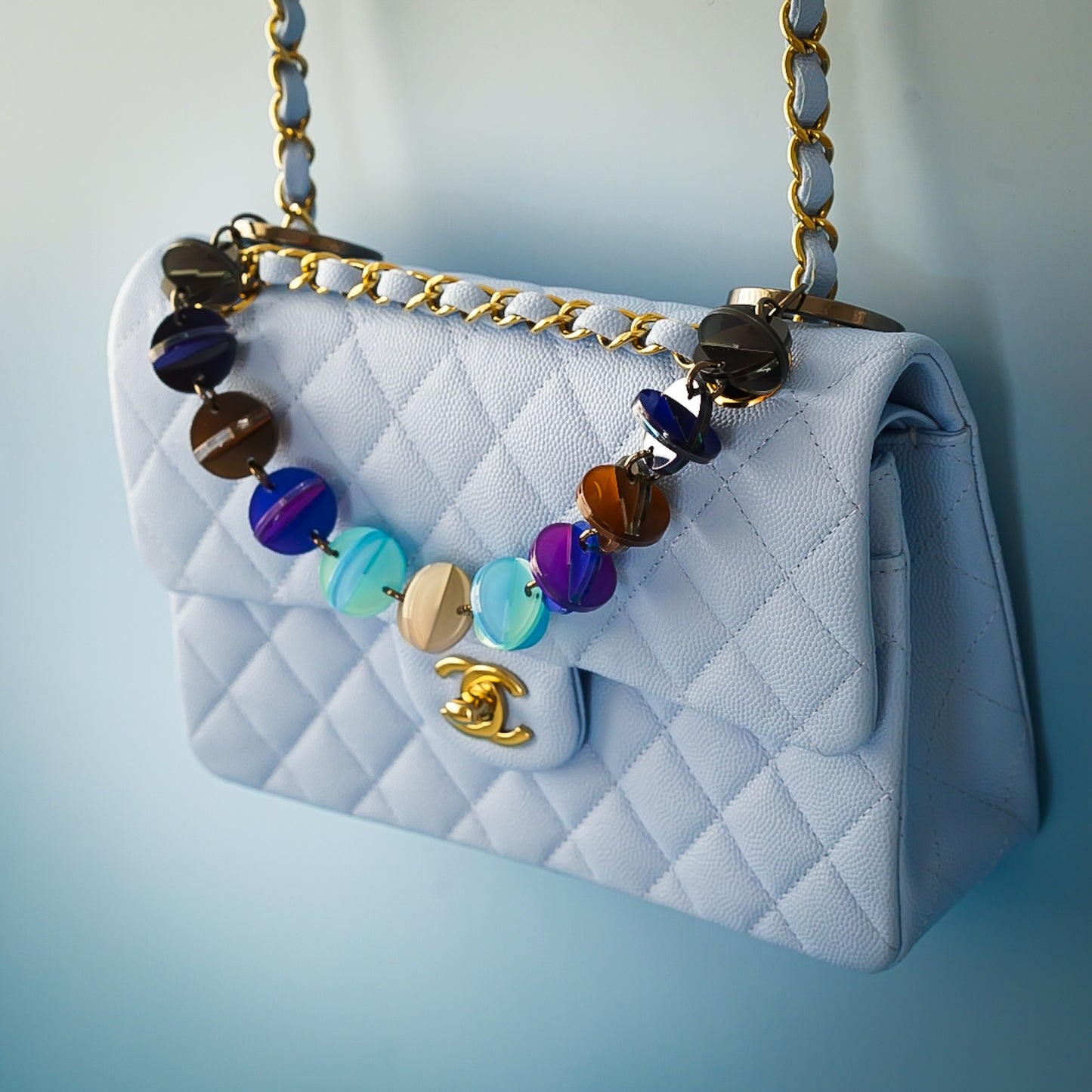 BonBon Pop Bag Charm Necklace Starlight
