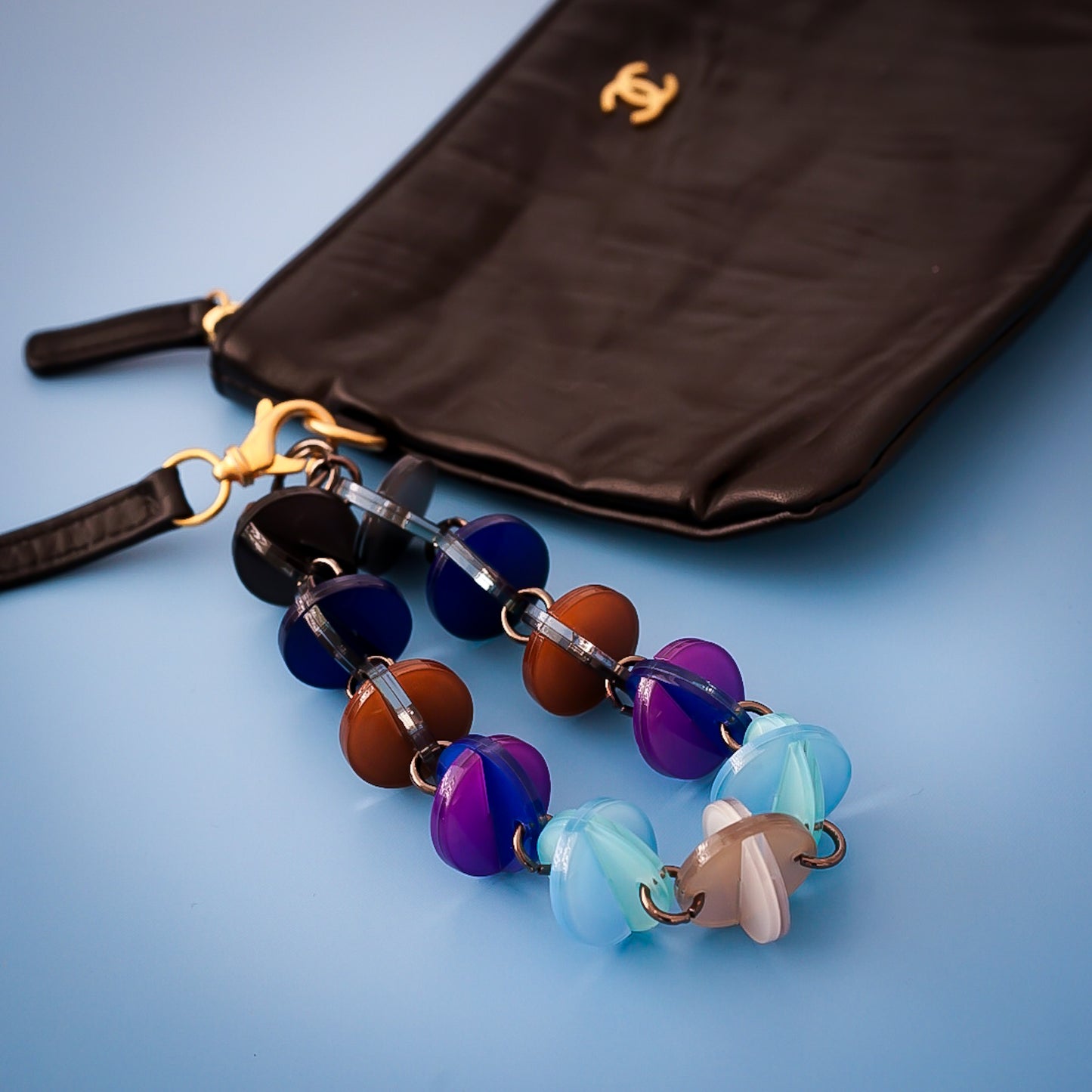 BonBon Pop Bag Charm Necklace Starlight