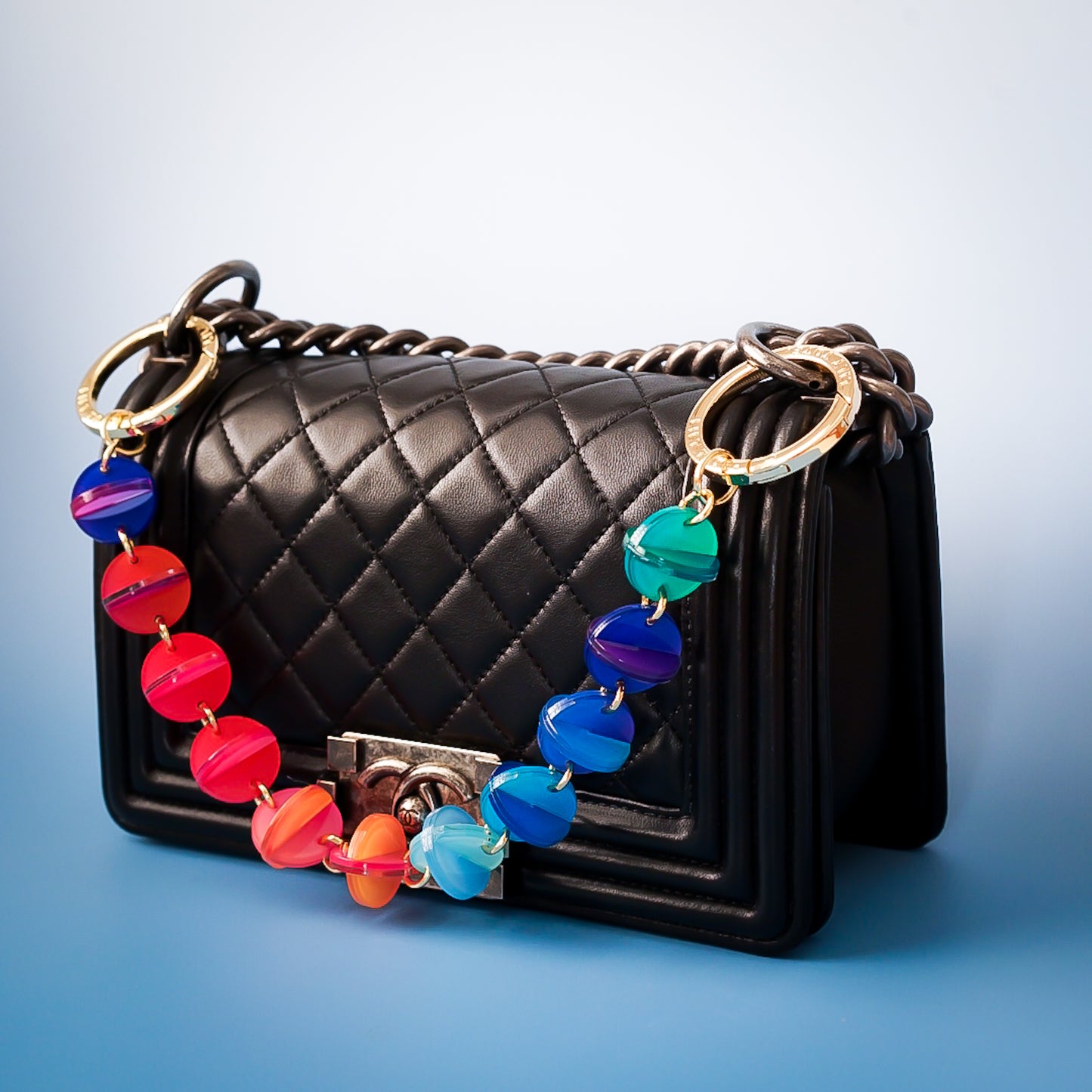 BonBon Pop Bag Necklace Berry