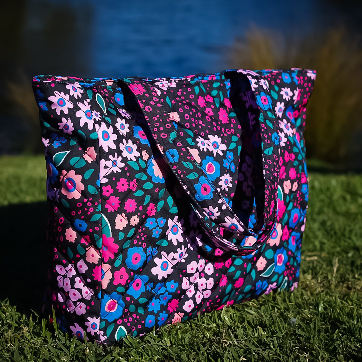 Mellow Quilted Tote Maxi Pop Floral