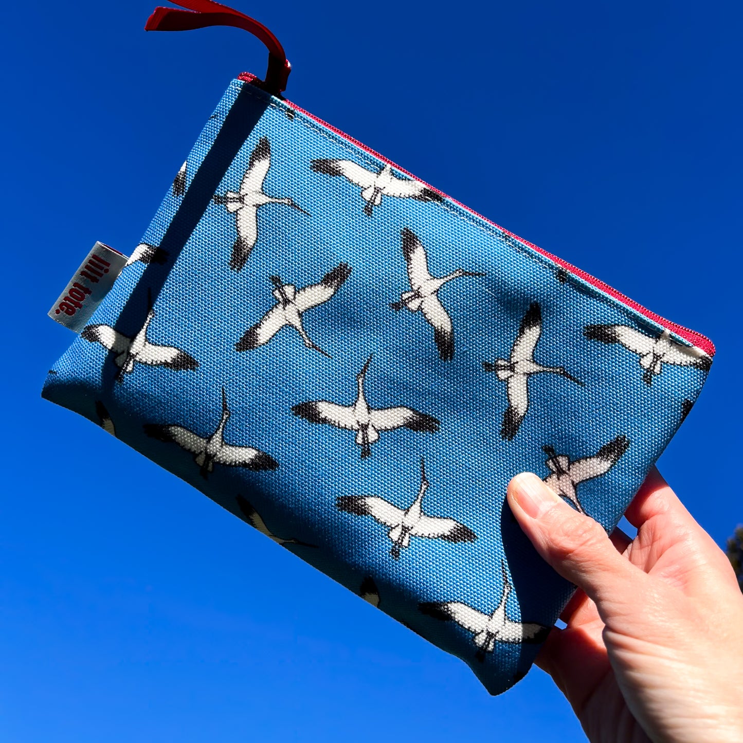 Tidy Pouch Midi Cranes