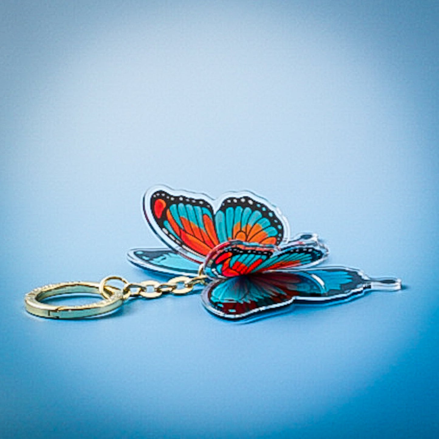 Flutter Bag Charm - Lilt Tote - Ocean Radiance