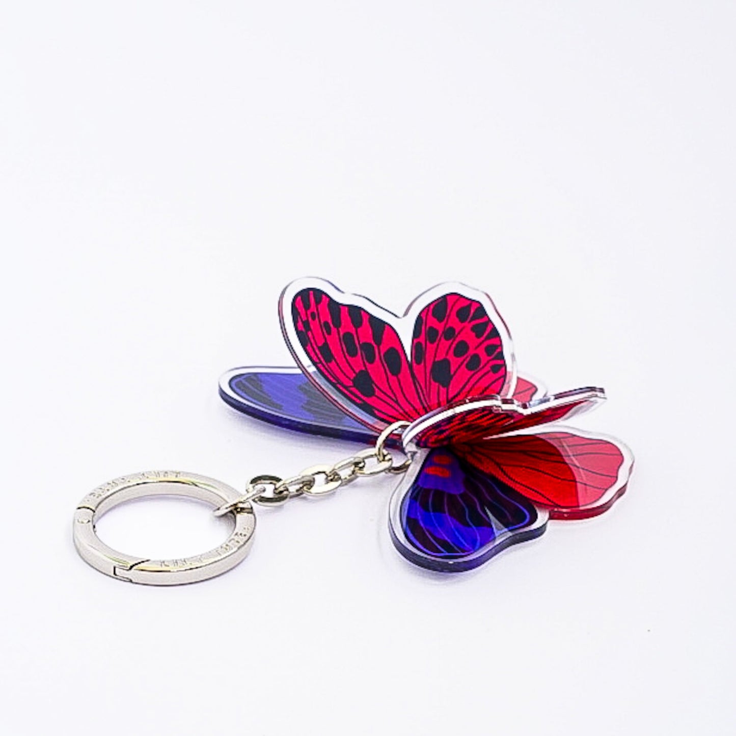 Flutter Bag Charm - Lilt Tote - Crimson Majesty