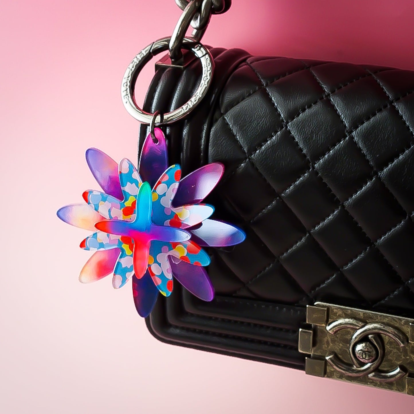 Iris Bag Charm - Lilt Tote - Cosmos