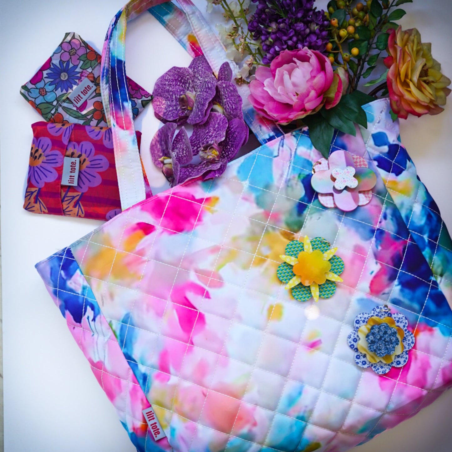 Mellow Quilted Tote Maxi - Lilt Tote - Dreamscape