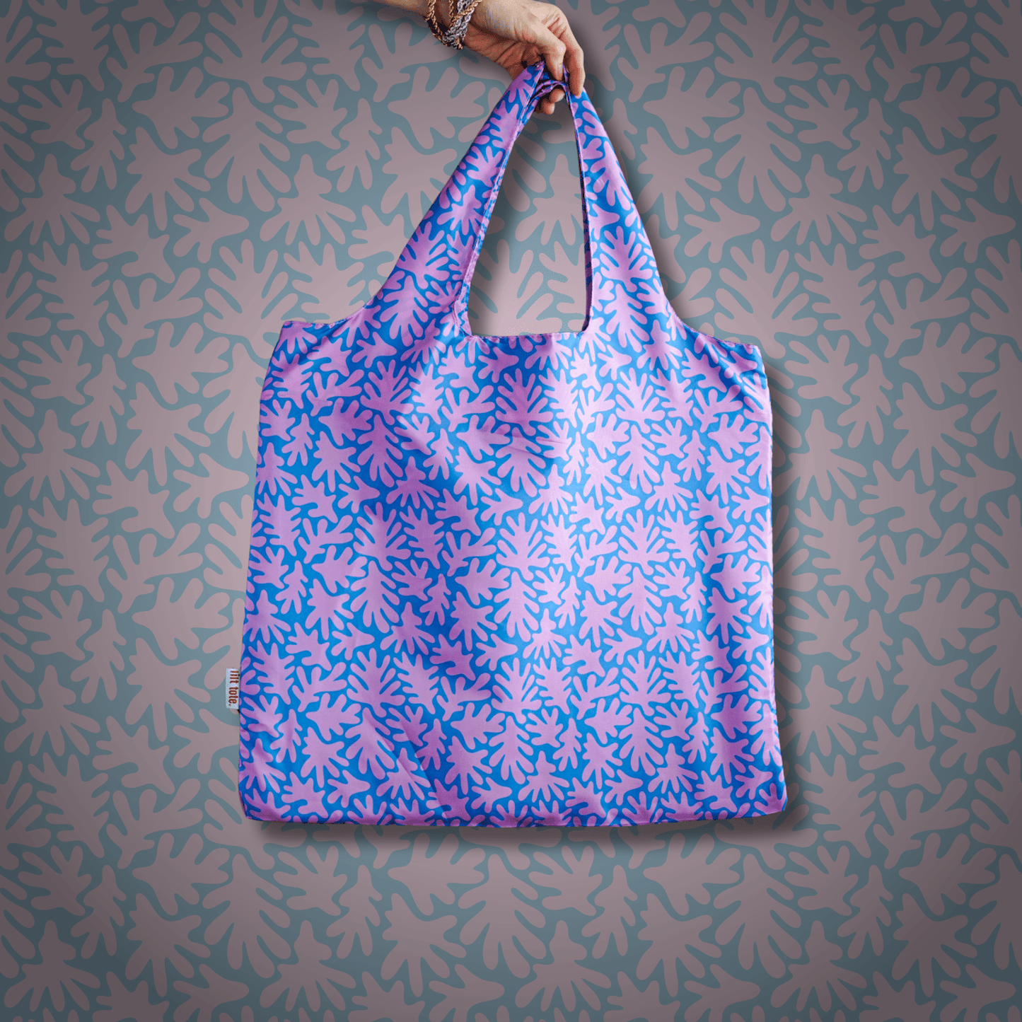Whimsy Shopper - Lilt Tote - Coral Clay