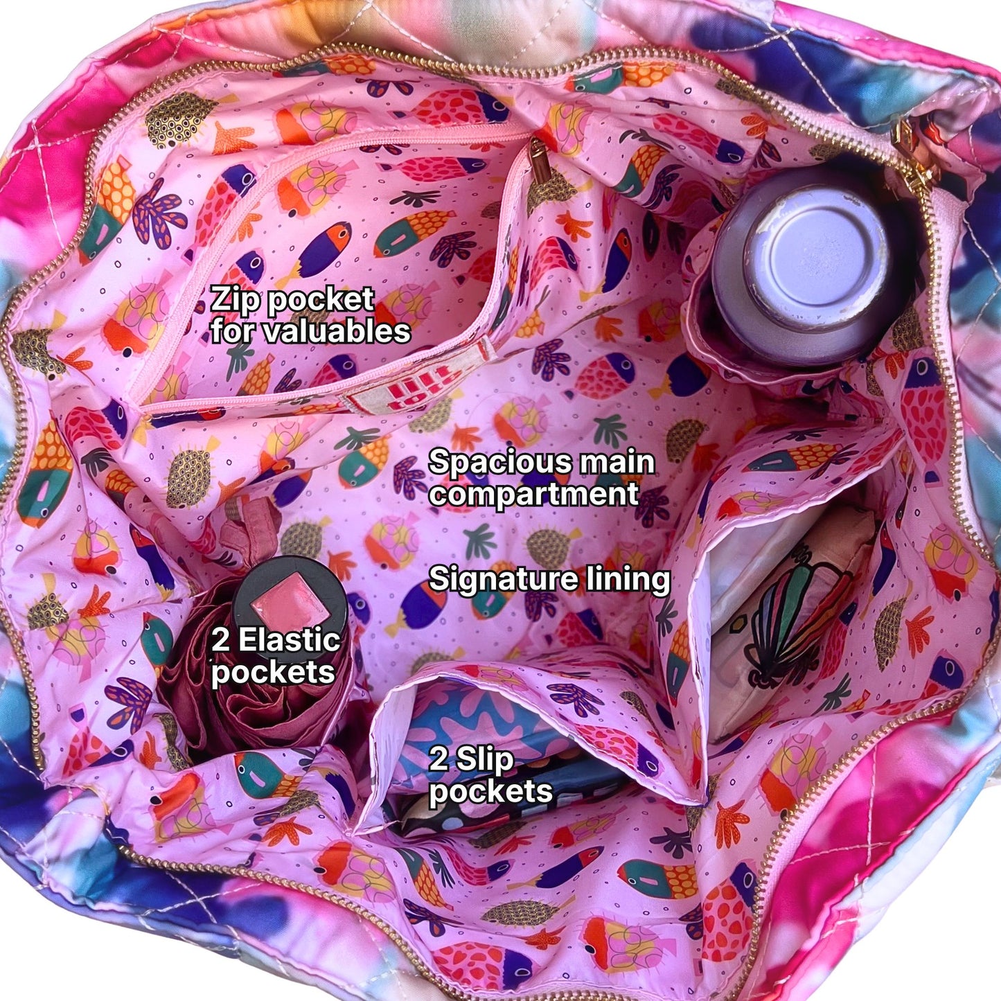 Mellow Quilted Tote Maxi Dreamscape