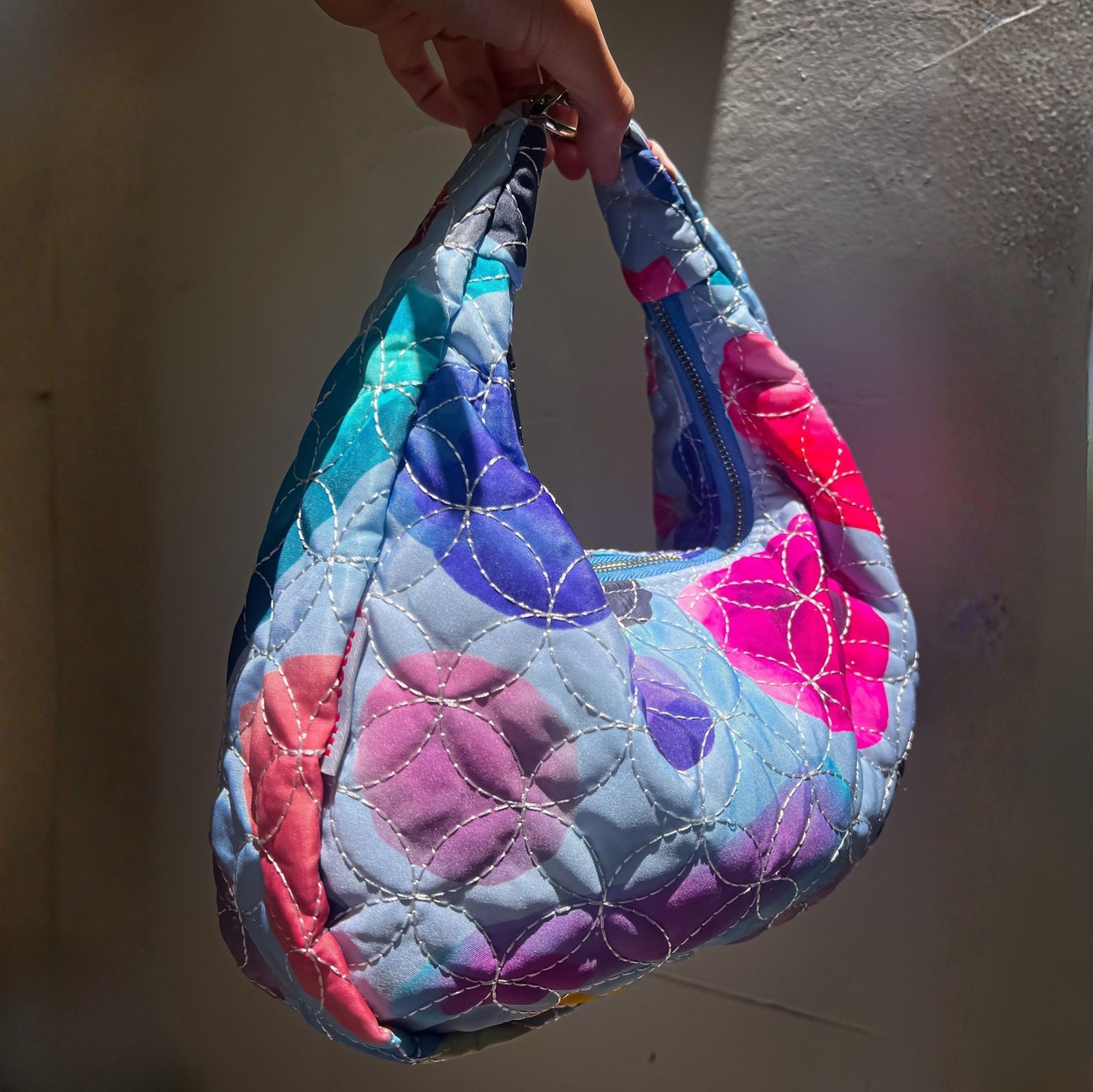 Ruffle 4-way Tote in Gem