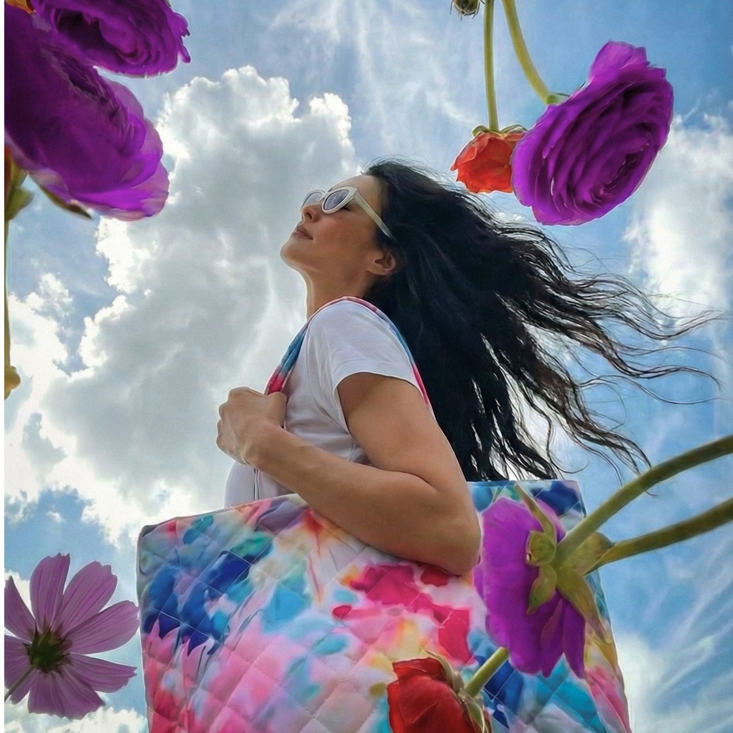 Mellow Quilted Tote Maxi Dreamscape