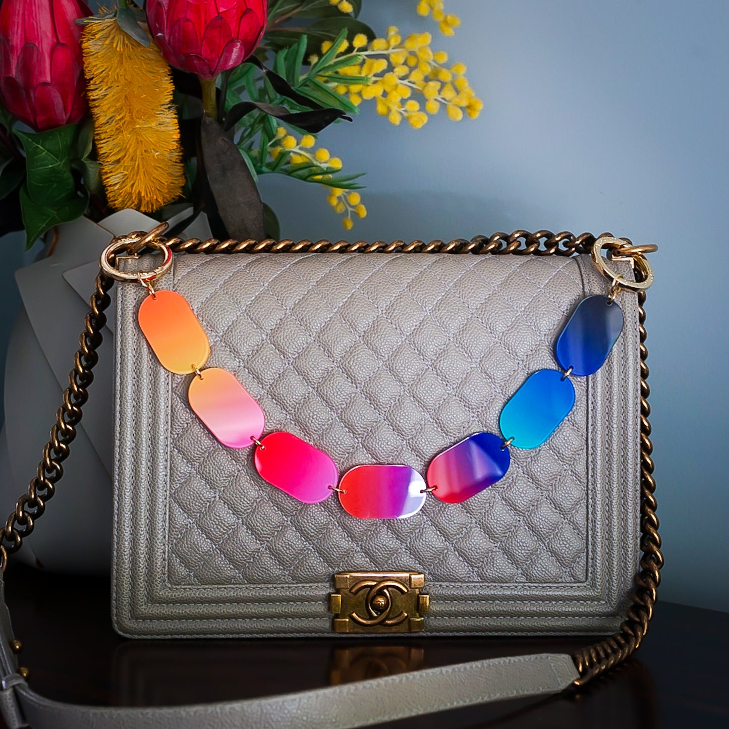 Jelly Slice Bag Charm Necklace Splice