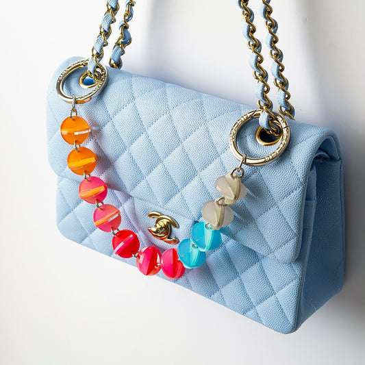 BonBon Pop Bag Charm Necklace Sorbet
