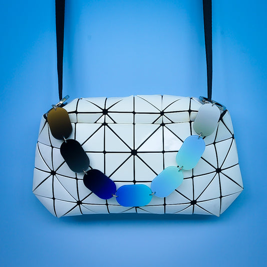 Jelly Slice Bag Charm Necklace Velvet