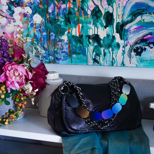 Jelly Slice Bag Charm Necklace Truffle
