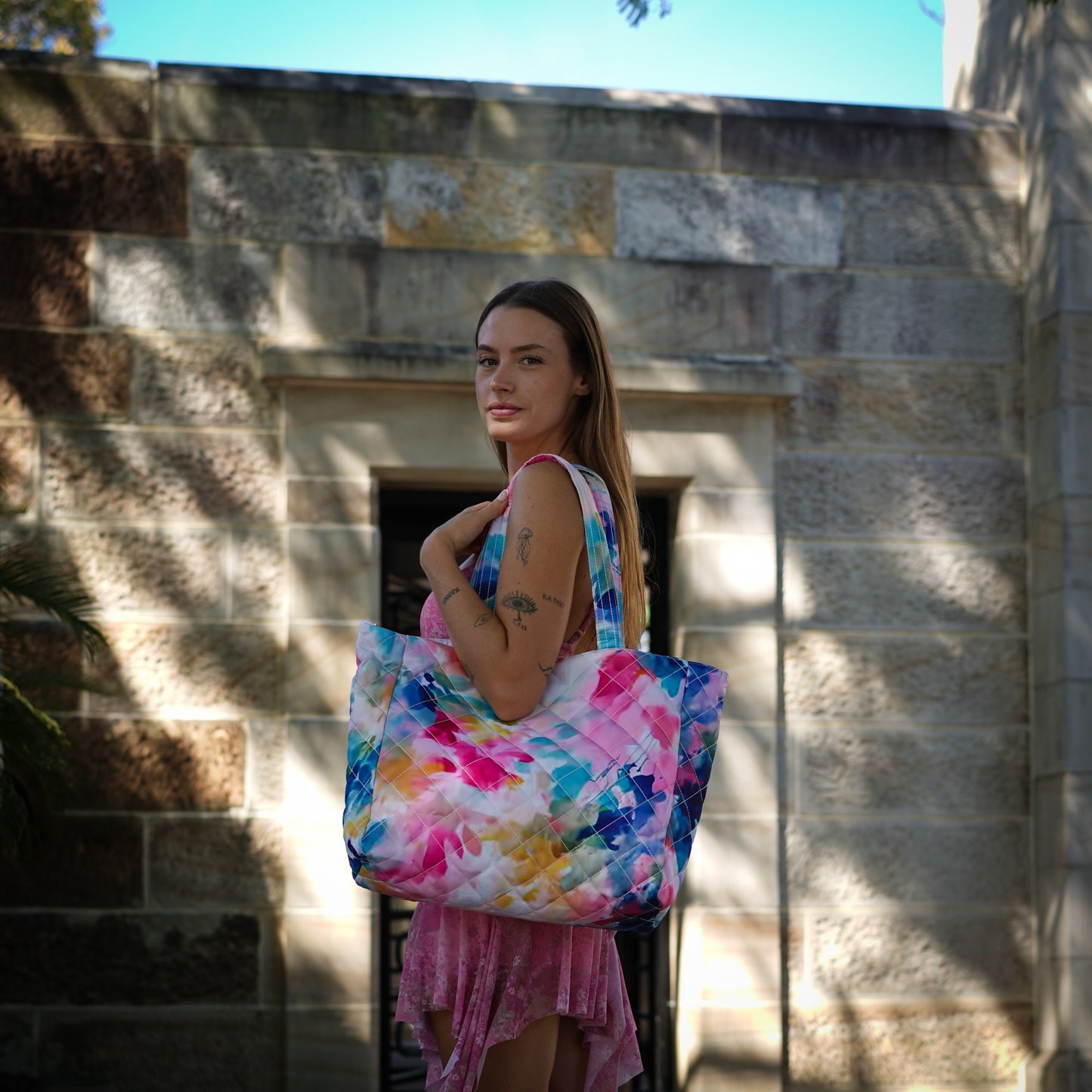 Mellow Quilted Tote Maxi Dreamscape