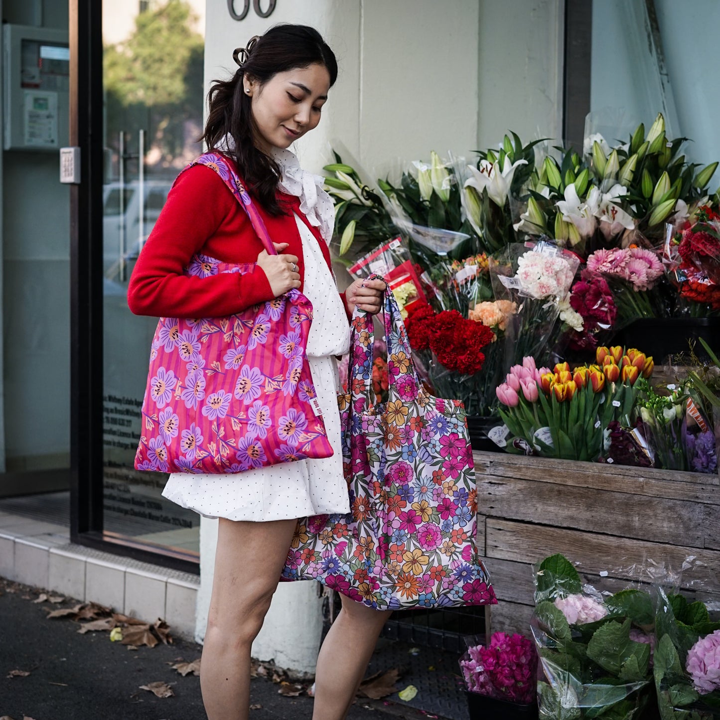 Whimsy Shopper Cherry Blossom