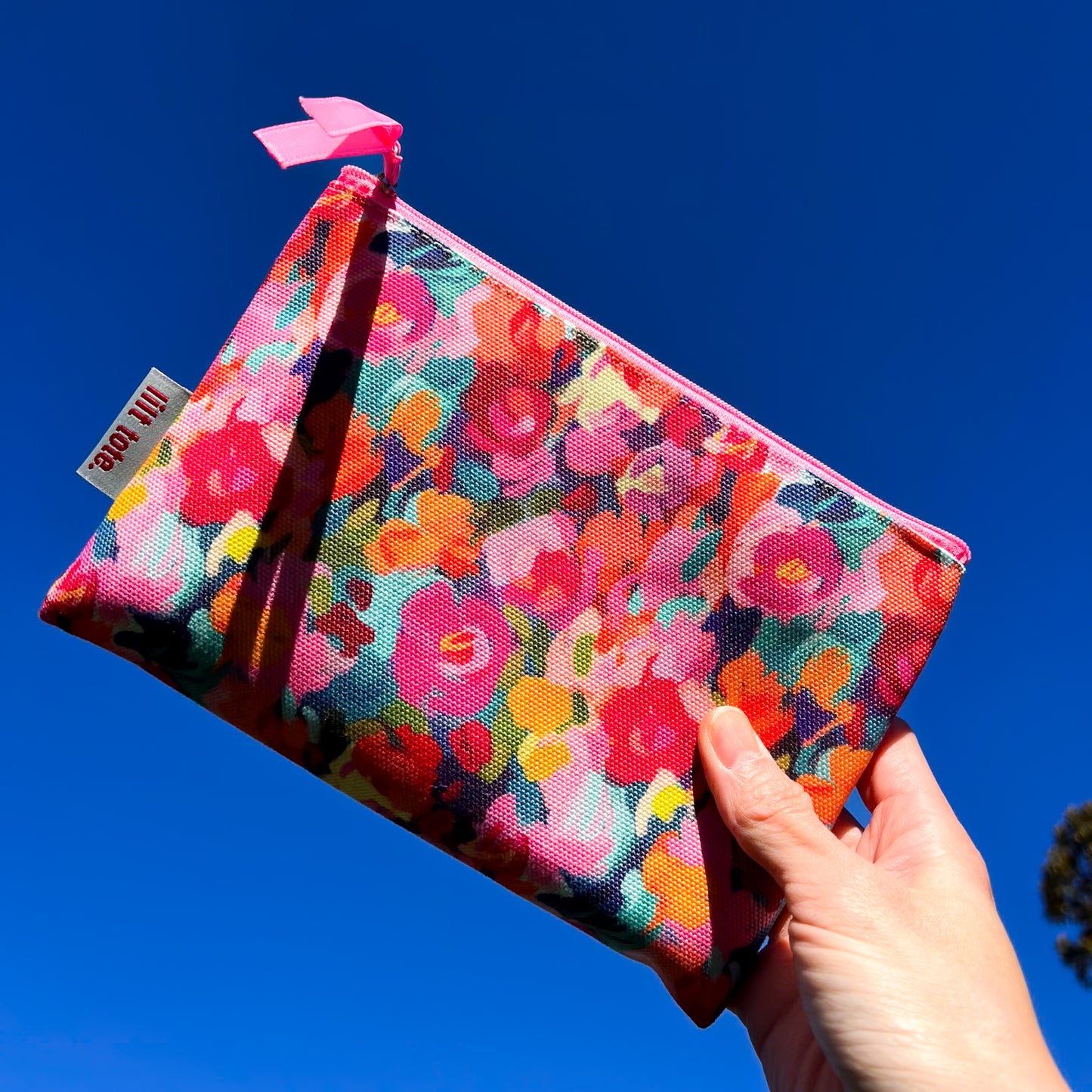 Tidy Pouch Midi Fuchsia Rose