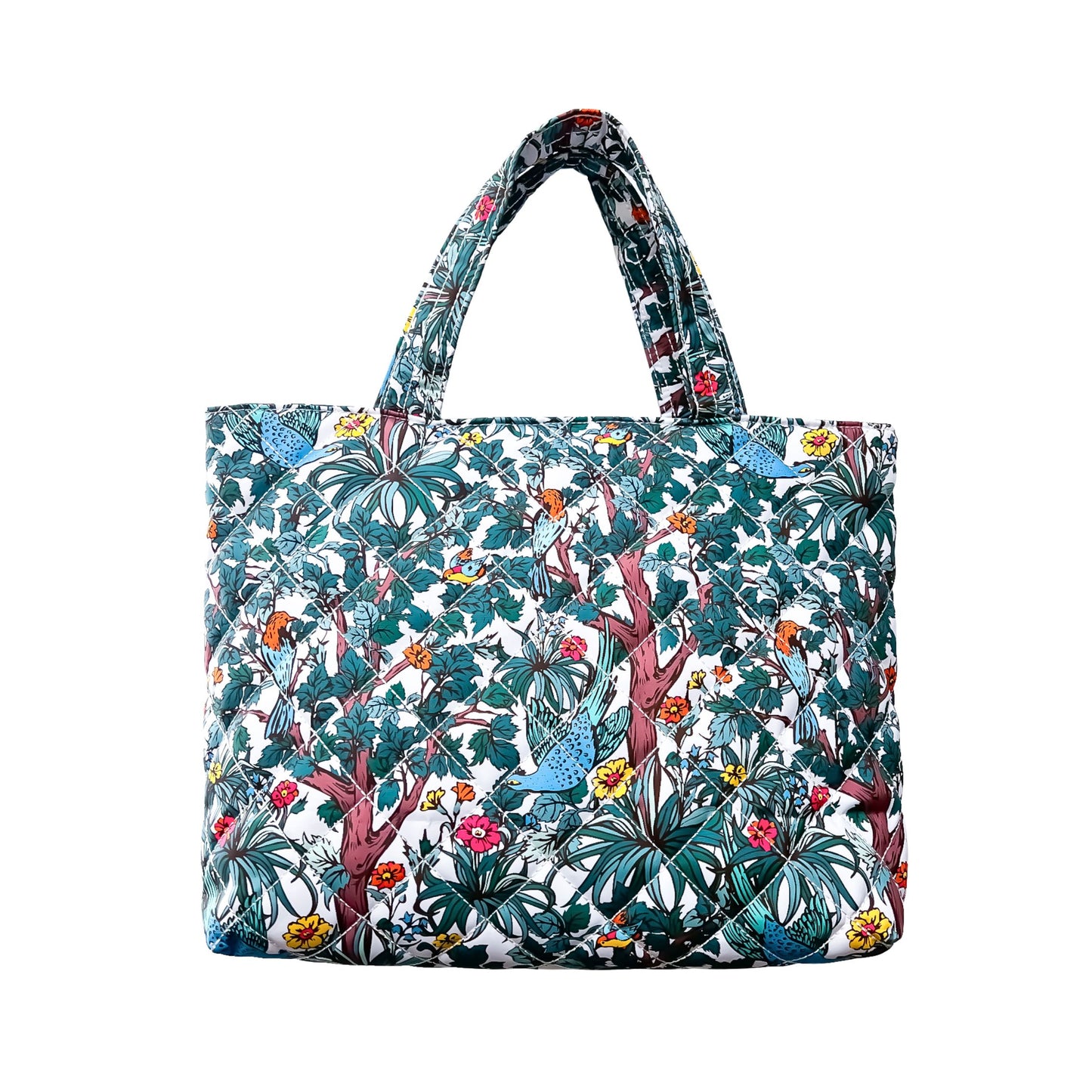 Mellow Quilted Tote Midi Enchanted Perch