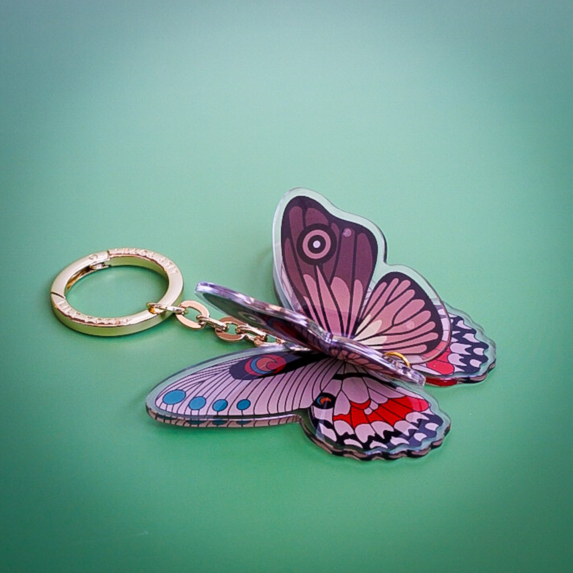 Flutter Bag Charm - Lilt Tote - Golden Echo