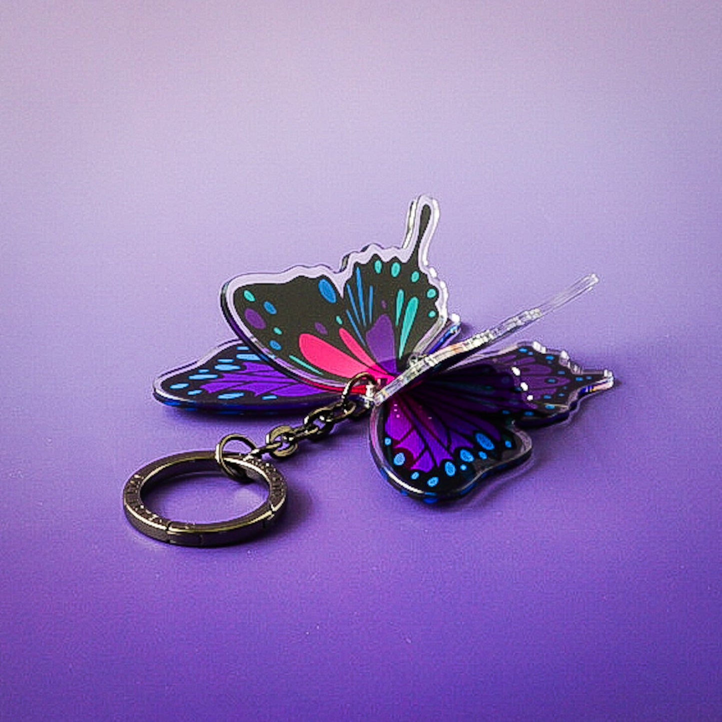 Flutter Bag Charm - Lilt Tote - Twilight Serenade