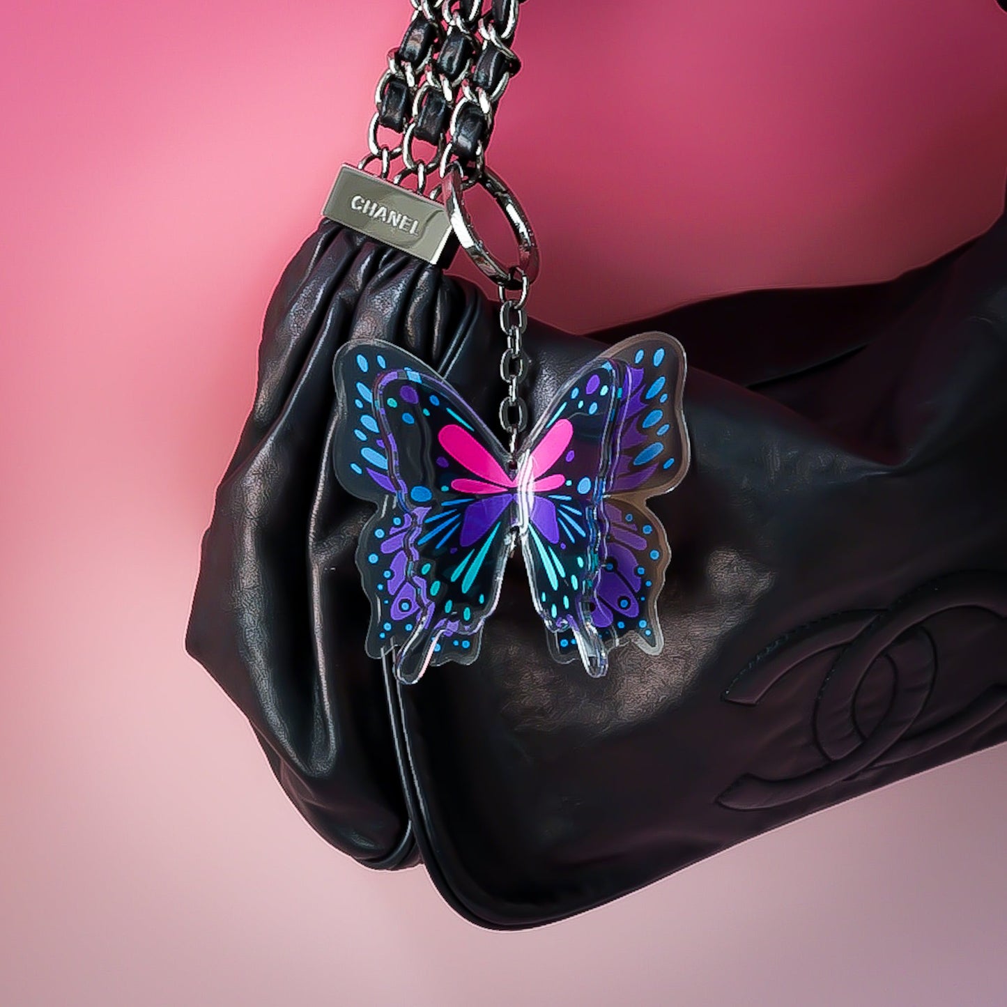 Flutter Bag Charm - Lilt Tote - Twilight Serenade