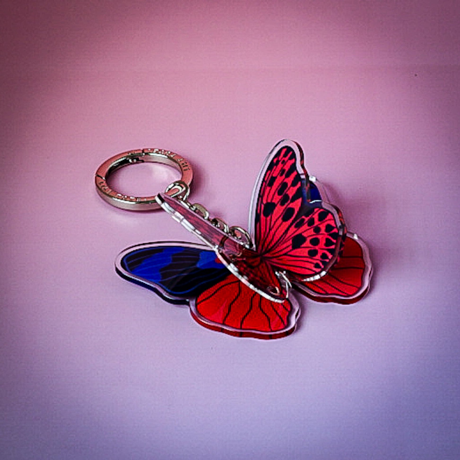 Flutter Bag Charm - Lilt Tote - Crimson Majesty