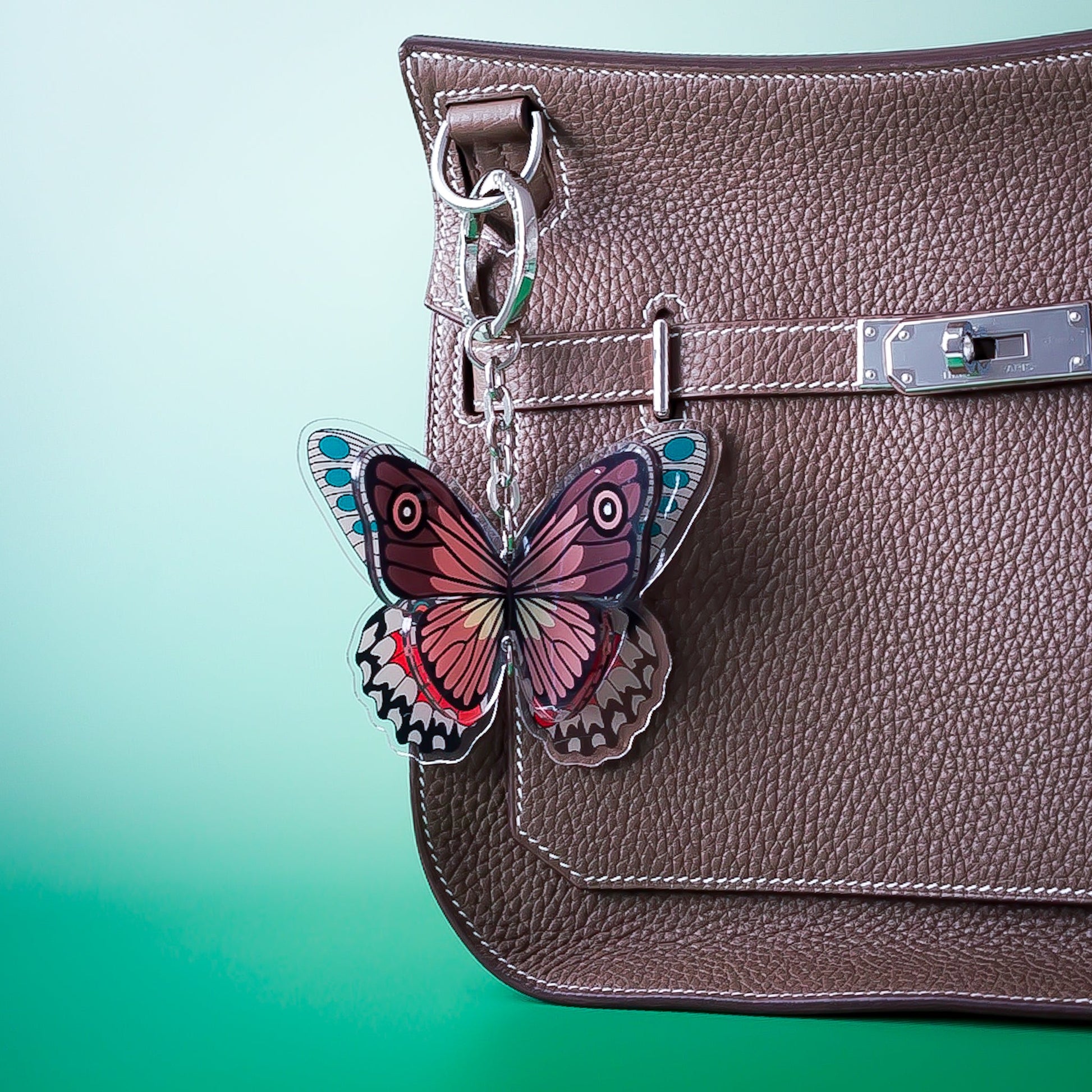 Flutter Bag Charm - Lilt Tote - Golden Echo
