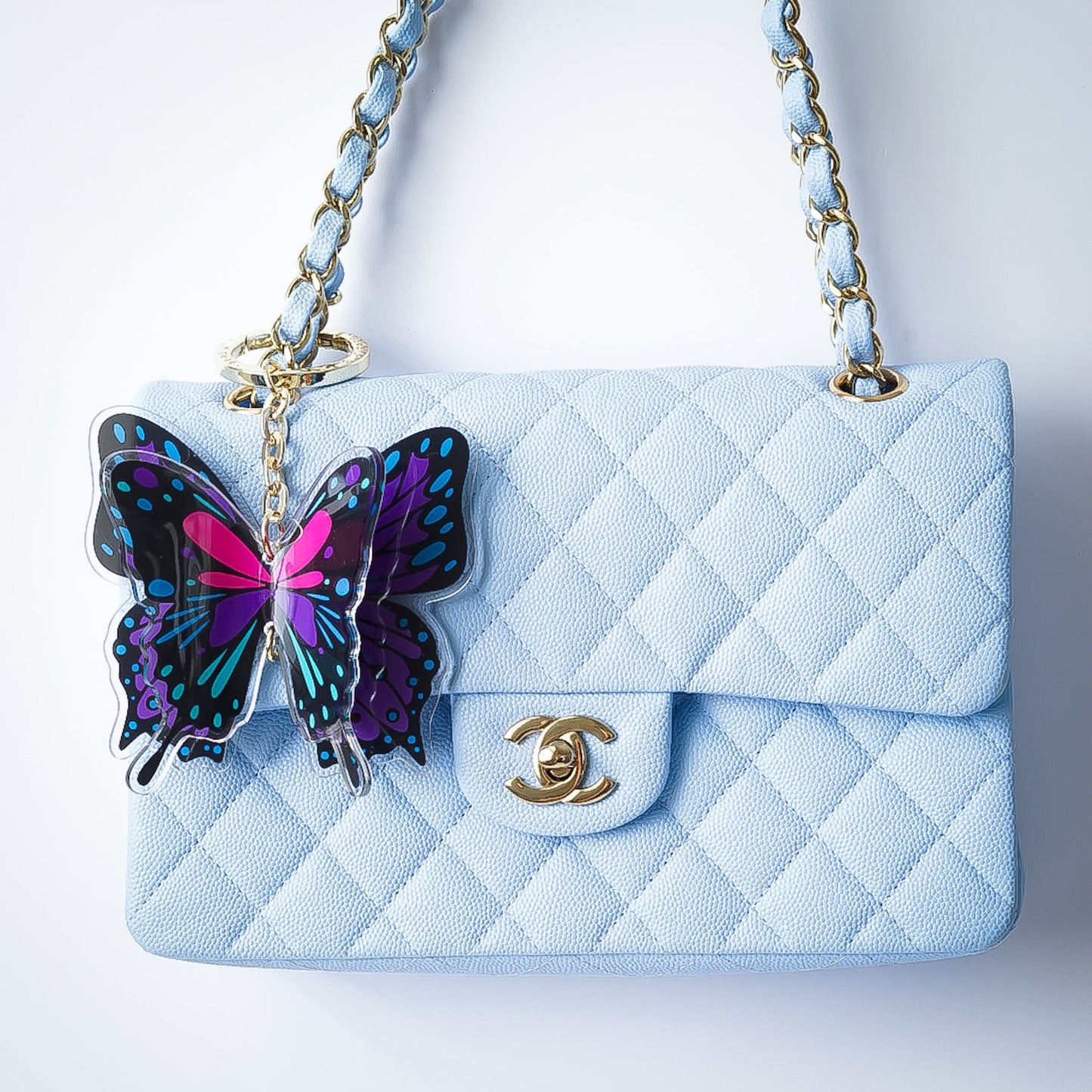 Flutter Bag Charm - Lilt Tote - Twilight Serenade