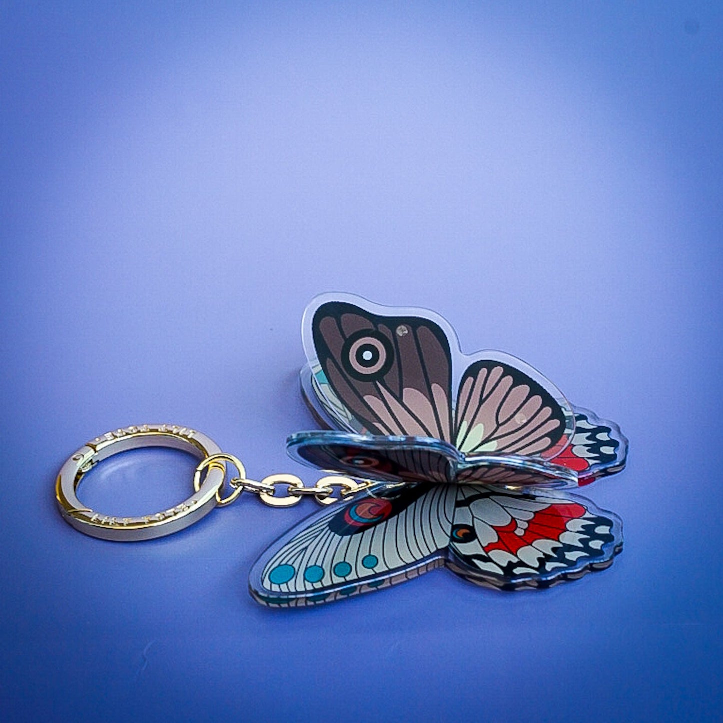 Flutter Bag Charm - Lilt Tote - Golden Echo