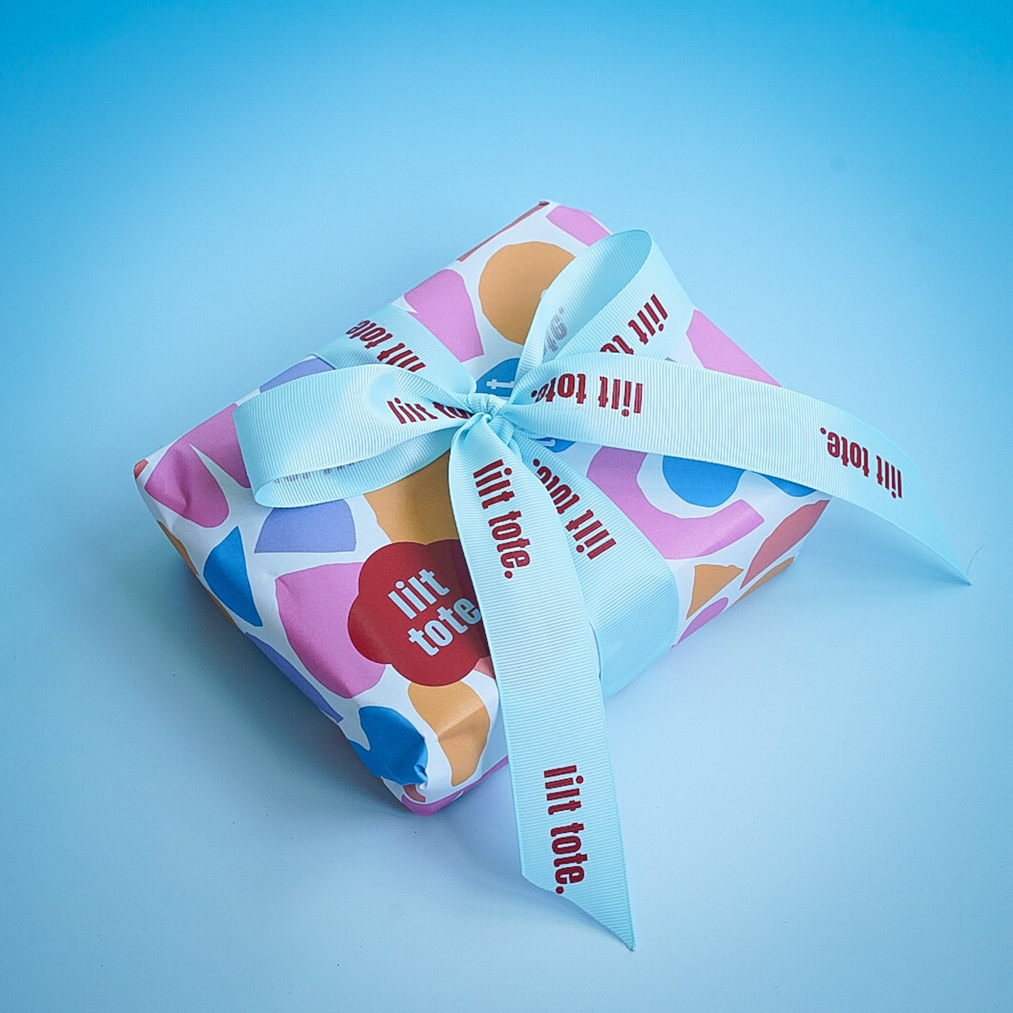 Gift Wrapping - Lilt Tote - Branded gift wrap and ribbon