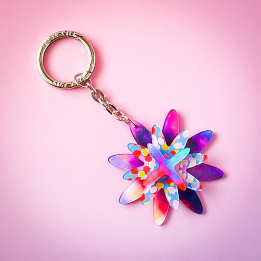 Iris Bag Charm - Lilt Tote - Cosmos