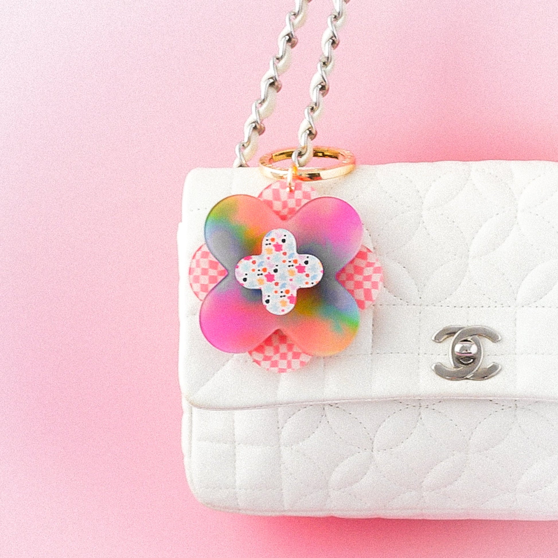 Jasmine Bag Charm - Lilt Tote - Pastel Hues