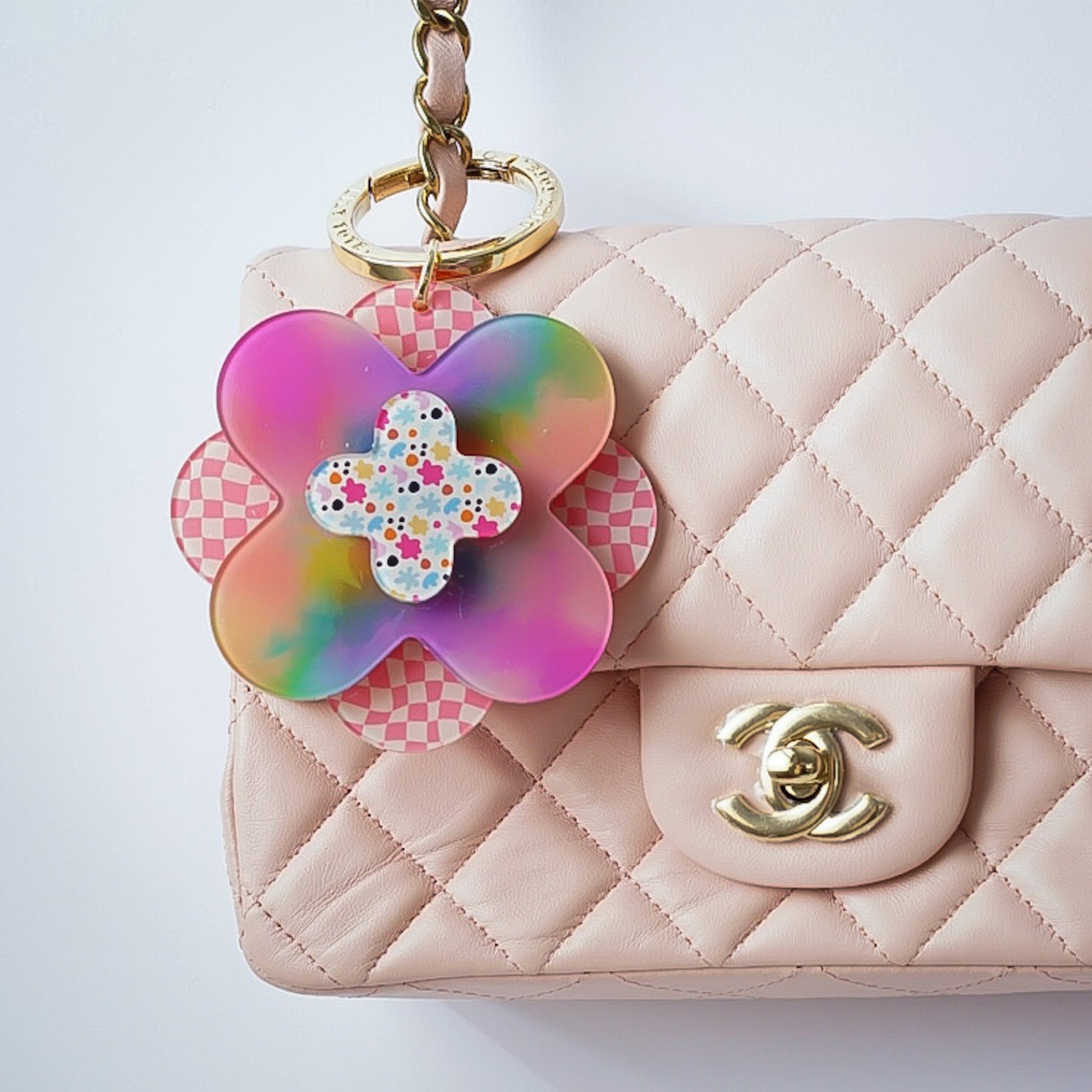 Jasmine Bag Charm - Lilt Tote - Pastel Hues
