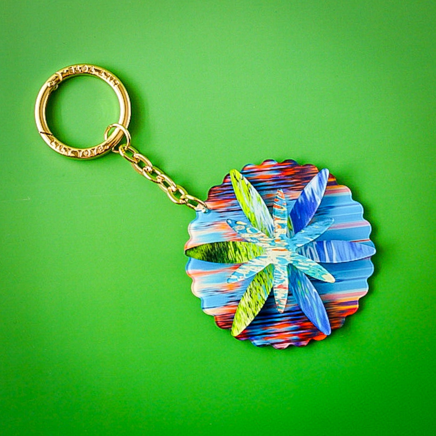 Lily Bag Charm - Lilt Tote - Ripples