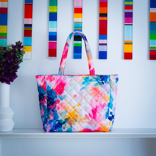 Mellow Quilted Tote Maxi - Lilt Tote - Dreamscape